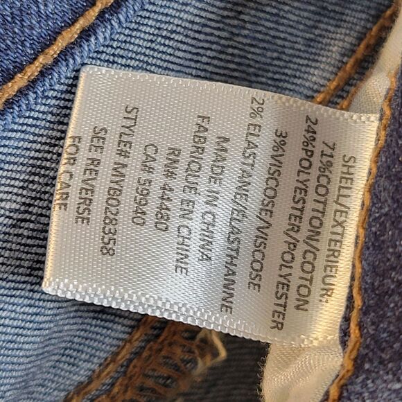 Tinseltown Womens Size 3 Blue Solid Knee Ripped Skinny Jeans - Picture 8 of 11